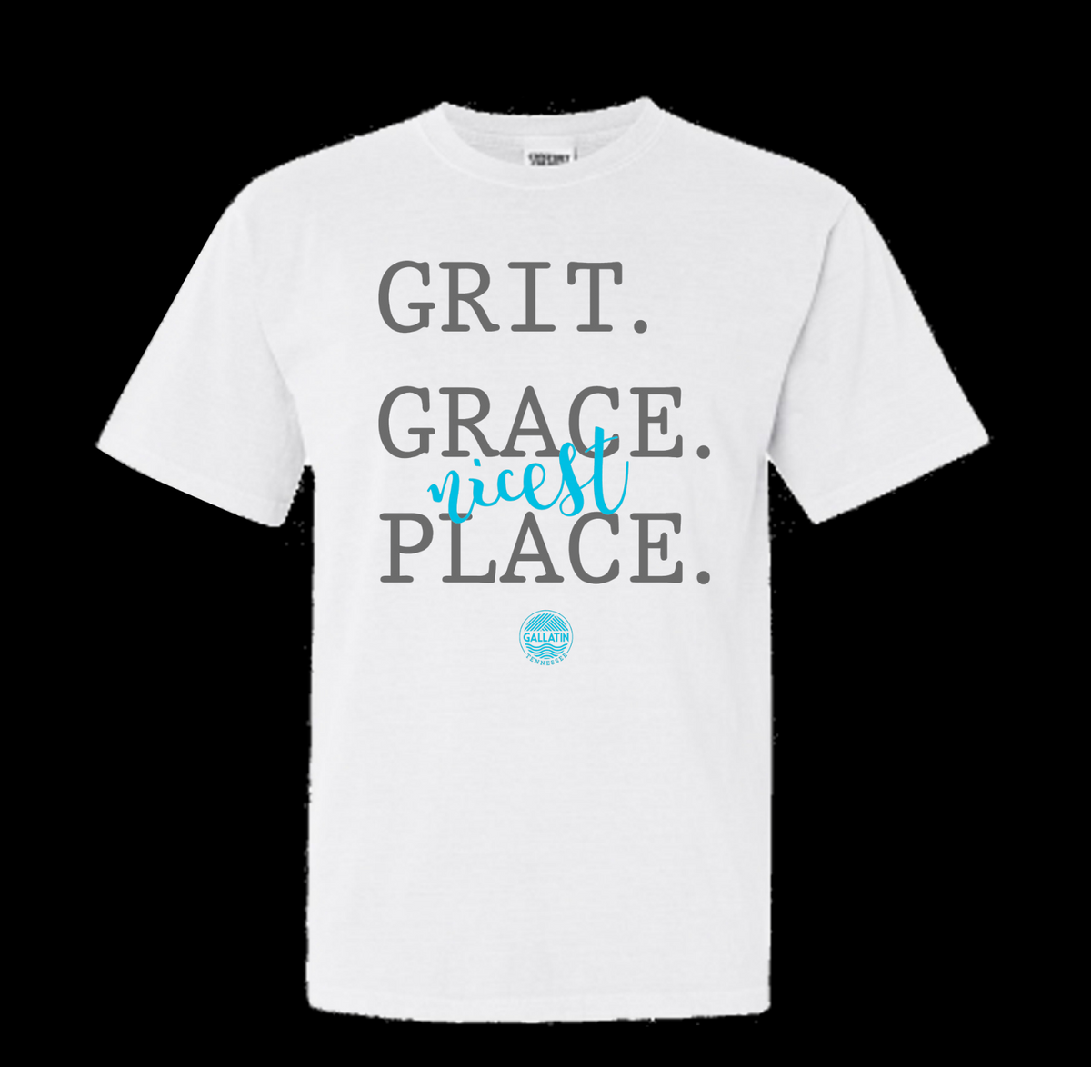 "Grit, Grace, Nicest Place" Short Sleeve Gallatin Area Chamber of