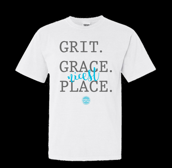 "Grit, Grace, Nicest Place" Short Sleeve