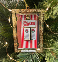 2022 Christmas Ornament: The Corn Crib