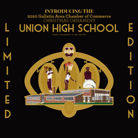 2020 Christmas Ornament: Union High School